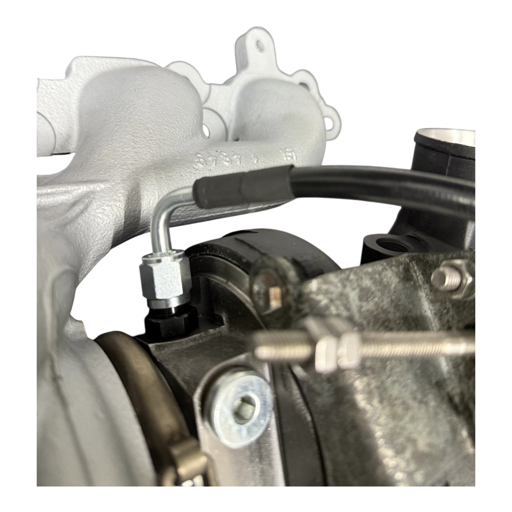 Pro Xe P1 Volvo Stainless Steel Turbo Oil Feed Line Kit
