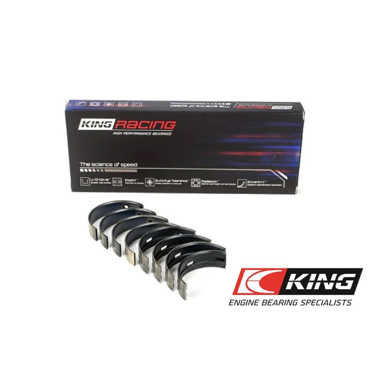 P1 Volvo S40 C30 V50 C70 King XP Connecting Rod Bearings