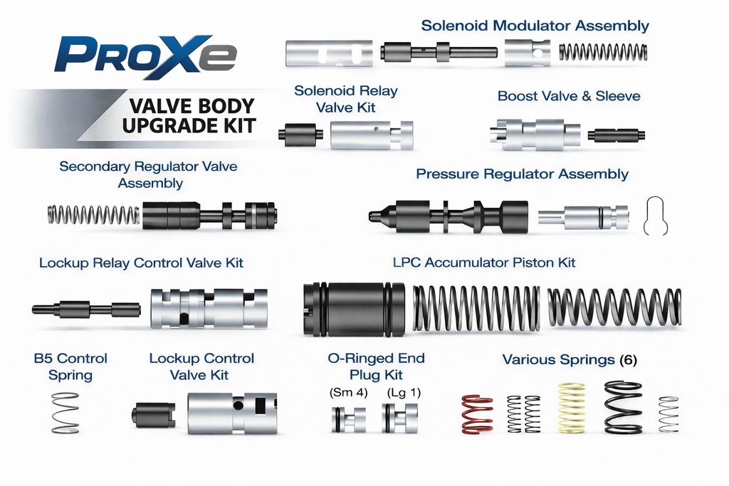 Pro Xe P1 Volvo S40 C30 V50 C70 AW-55 Transmission Valve Body Upgrade