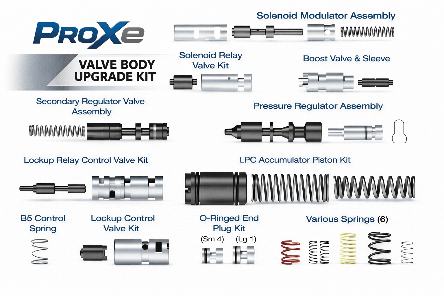 Pro Xe P1 Volvo S40 C30 V50 C70 AW-55 Transmission Valve Body Upgrade