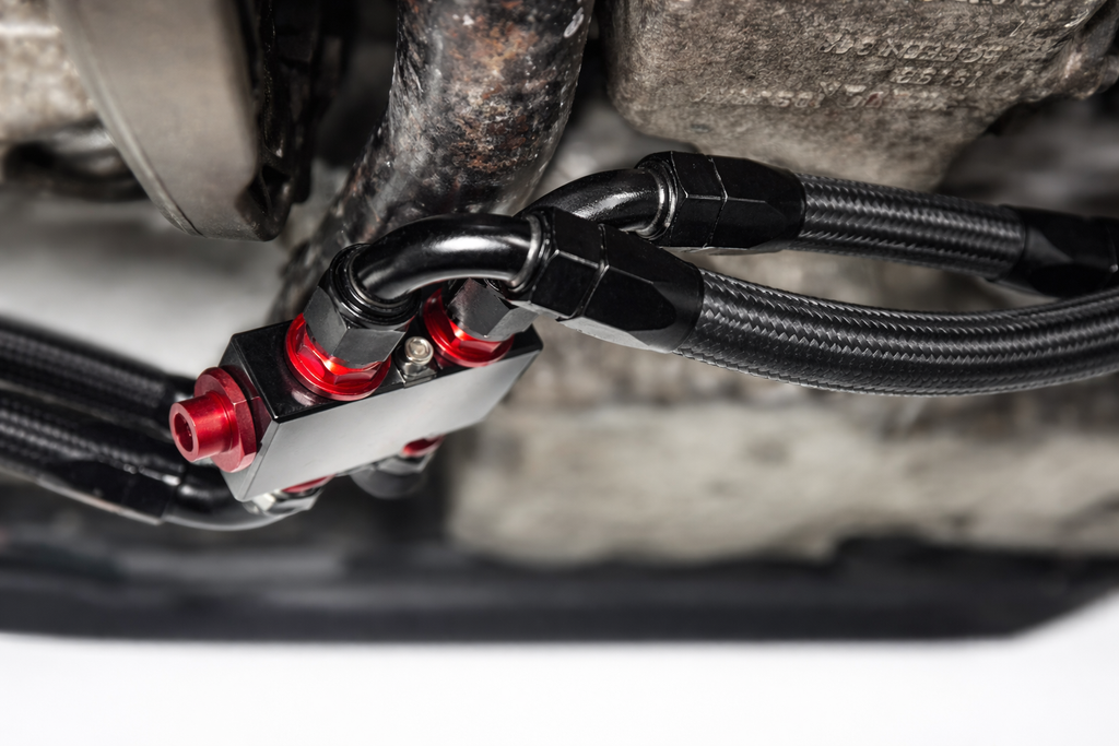 P1 Volvo S40 C30 V50 C70 External Oil Cooler Kit